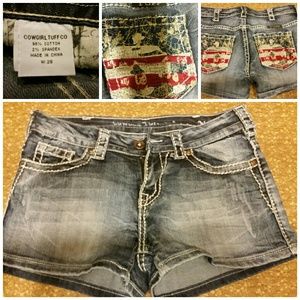 Cowgirl Tuff shorts
